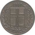 Исландия 25 эйре 1957 год