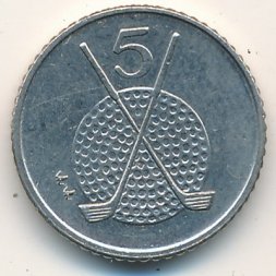 Остров Мэн 5 пенсов 1994 год