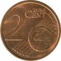 Германия 2 евроцента 2005 год (F)