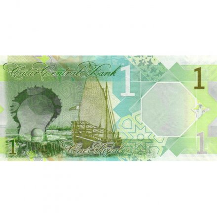 Катар 1 риал 2022 год - Парусник UNC