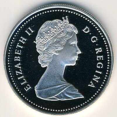 Канада 1 доллар 1988 год - 250 лет кузницам Сен-Мориса (Proof)