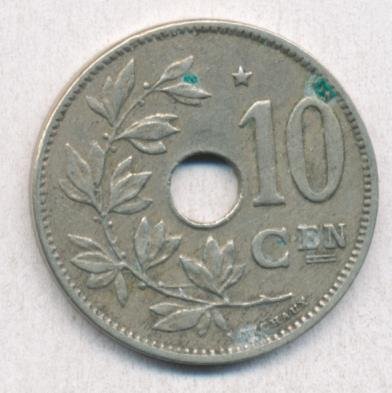 Бельгия 10 сантимов 1930 год