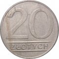 Польша 20 злотых 1986 год
