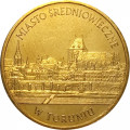 Польша 2 злотых 2007 год - Памятники Польши - Средневековое место в Торуне