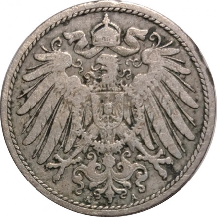 Германия 10 пфеннигов 1896 год (A)