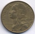 Франция 20 сантимов 1965 год