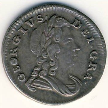 Великобритания 2 пенса 1726 год