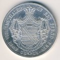 Саксония 2 талера 1858 год