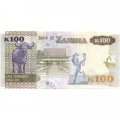 Замбия 100 квача 2015 год - Африканский рыбный орел UNC
