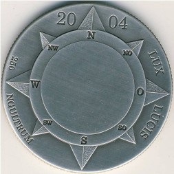 Монета Бутан 250 нгултрум 2004 год