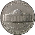 США 5 центов 1958 год - Томас Джефферсон (без отметки МД)