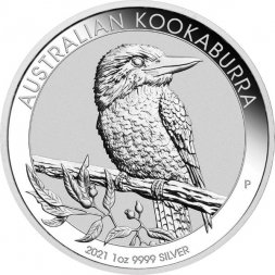 Австралия 1 доллар 2021 год - Кукабарра
