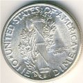США 1 дайм (10 центов) 1945 год (D)