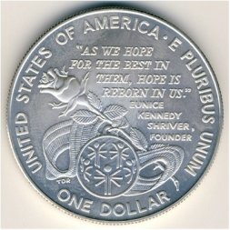 США 1 доллар 1995 год
