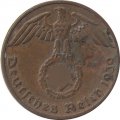 Третий Рейх 1 рейхспфенниг 1939 год (F)
