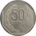 Перу 50 сентимо 2011 год