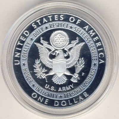 США 1 доллар 2011 год - Армия США (P)