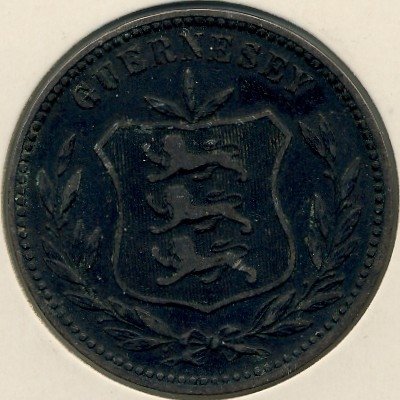 Гернси 8 дублей 1902 год