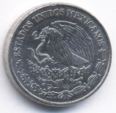 Мексика 50 сентаво 2015 год