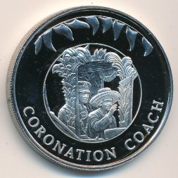 Фолклендские острова 50 пенсов 2002 год