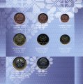 Набор из 8 монет Беларусь 2009 (2016) год - Деноминация (в буклете)