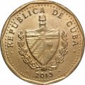 Куба 1 песо 2013 год - Хосе Марти UNC