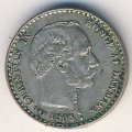 Дания 10 эре 1905 год - Король Кристиан IX