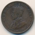 Австралия 1/2 пенни 1914 год