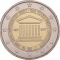 Бельгия 2 Евро 2017 год - Гентский университет (в коинкарте)