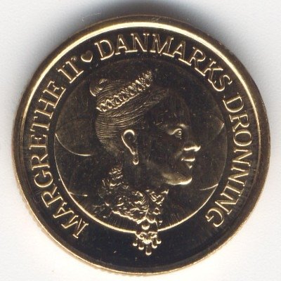 Дания 20 крон 2000 год