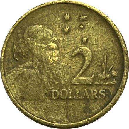 Австралия 2 доллара 1995 год