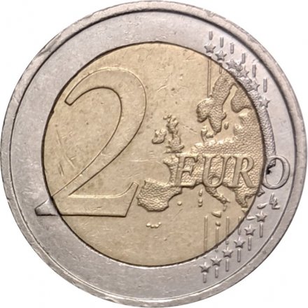 Ирландия 2 евро 2009 год - 10 лет валютному союзу