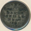 Дания 2 скиллинга 1801 год