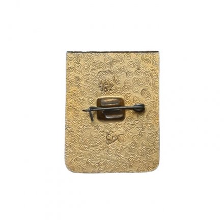 Значок Гусь-Хрустальный (заливной)