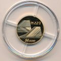 Франция 50 евро 2009 год - 40-летие Конкорда