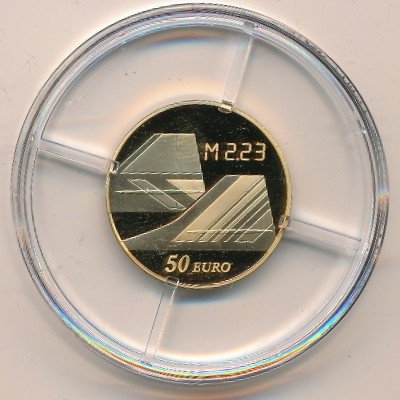 Франция 50 евро 2009 год - 40-летие Конкорда