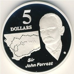 Австралия 5 долларов 1994 год