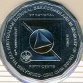Австралия 50 центов 2011 год - 60-летие национальной службы