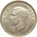 Австралия 6 пенсов 1951 год (PL)