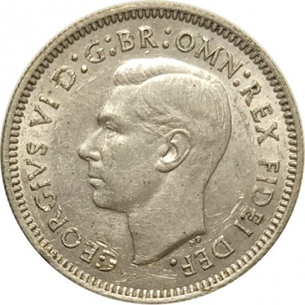 Австралия 6 пенсов 1951 год (PL)