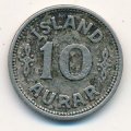 Исландия 10 эйре 1939 год