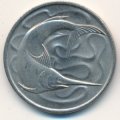 Сингапур 20 центов 1969 год
