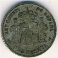 Испания 1 песета 1903 год