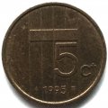 Нидерланды 5 центов 1995 год