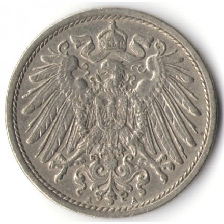 Германия 10 пфеннигов 1913 год (A)