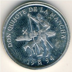 Испания 1 экю 1994 год