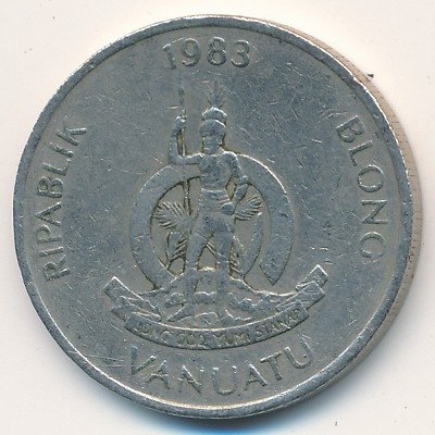 Вануату 10 вату 1983 год - Краб