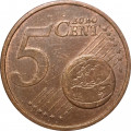 Германия 5 евроцентов 2005 год (D)