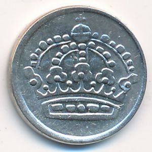Швеция 10 эре 1961 год - Король Густав VI Адольф (TS)