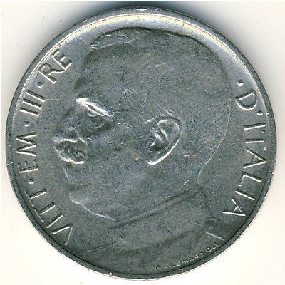 Италия 50 чентезимо 1925 год